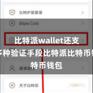 比特派wallet还支持多种验证手段比特派比特币钱包